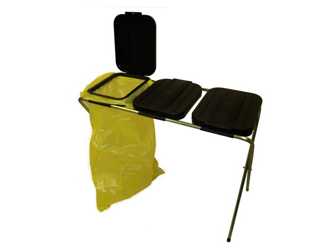Stojan na triedený odpad 3 x 120 litrov