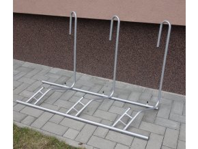 Stojan na bicykle jednostranný, pravý, univerzálny 24-29 ", 3 parkovacie miesta