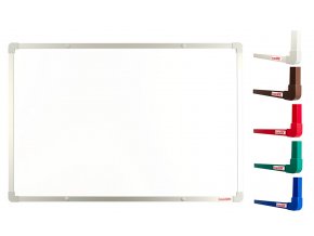 Biele magnetické tabule boardOK 60 x 45 cm