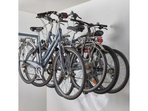 Stenový držiak bicyklov - 4 kolesá