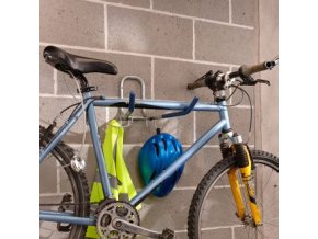 Sklopný stenový držiak pre bicykel