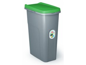smetny kos na triedenie odpadu eco home system 40 litrov zelený