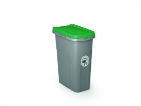 Odpadkový kôš na triedenie odpadu HOME ECO SYSTEM 25 litrov zelený