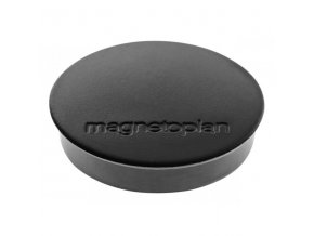 Magnety Magnetoplan Discofix štandard 30 mm čierna, bal. 10 ks