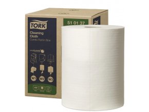 Netkaná textília Tork Premium 510 malá rolka biela - 1ks