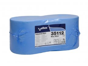 Priemyselná papierová utierka CELTEX Blue Wiper 970, šírka 24cm, 2vrstvy - 2ks