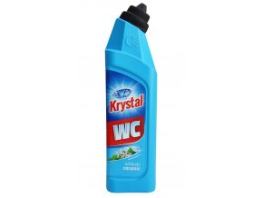 Kryštál WC čistič anticalc 750ml modrý