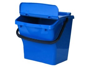 Odpadkový kôš plastový na triedený odpad - modrá