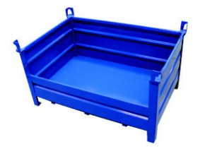 Ohradová paleta s jednou zníženou stranou 1200x800x600 mm, práškovo lakovaná