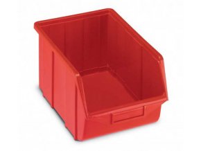 Plastová krabička 167 x 220 x 355, červená, bal.j. 10 ks
