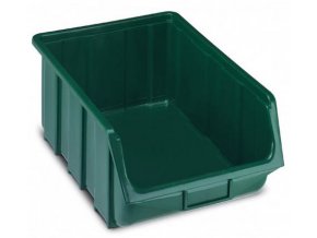 Plastová krabička 187 x 333 x 505, zelená, bal.j. 4 ks