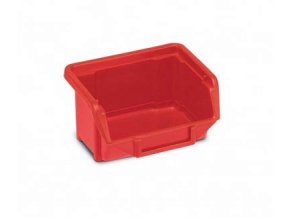 Plastová krabička 53 × 109 × 100, červená, bal.j. 40 ks