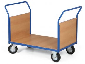 Plošinový vozík, dve madlá plná, 200 kg