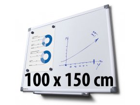 Tabuľa magnetická, 100 x 150 cm