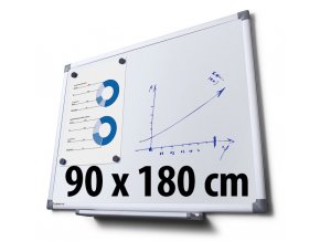 Tabuľa magnetická, 90 x 180 cm