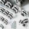 Všesmerová Otočné lišta, dĺžka 1 m, plast, šírka 28 mm, rozteč T 100 mm (typ A)