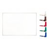 Biele magnetické tabule boardOK, 180 x 120 cm