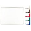 Biele magnetické tabule boardOK 120 x 90 cm