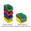 Plastový box Ergobox 2 7,5 x 16,1 x 11,6 cm (Jméno Plastový box Ergobox 2 7,5 x 16,1 x 11,6 cm, oranžový)