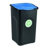 kos na trideni odpadu 50 litru ecogreen modre viko