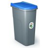 smetny kos na triedenie odpadu eco home system 40 litrov modrý