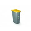 Odpadkový kôš na triedenie odpadu HOME ECO SYSTEM 25 litrov žltý