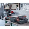 66670 5 plastovy ulozny box k latch s objem 14l 39 x 29 x 18 vyska cm bily