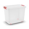 Plastový úložný box K-Latch XXL, objem 69l, 59 x 39 x 45 (výška) cm, biely