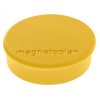 Magnety Magnetoplan Discofix štandard 30 mm žltá, bal. 10 ks