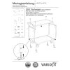 14134 1 antistaticky policovy vozik s madlem variofit 2 police 83 x 49 cm do 250 kg