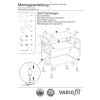 14173 6 antistaticky policovy vozik s madlem variofit 3 police 83 x 49 cm do 250 kg