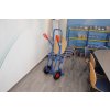 Rudl na židle s dušovými koly, do 250 kg, Variofit, modrá/antracit (Barva antracit RAL7016)