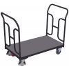 14326 2 plosinovy vozik se dvema trubkovymi madly variofit lozna plocha 85 x 50 cm do 250 kg