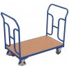 14329 2 plosinovy vozik se dvema trubkovymi madly variofit lozna plocha 100 x 60 cm do 250 kg