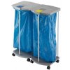 Mobilný stojan na vrecia profi - 2 × 120