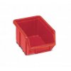 Plastová krabička 76 × 111 × 168, červená, bal.j. 60 ks