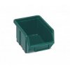 Plastová krabička 76 × 111 × 168, zelená, bal.j. 60 ks