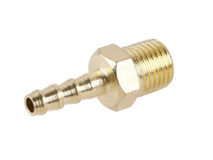 2572 adapter vsuvka hadicova 1 4 vonkajsi zavit 6mm trn mosadzny vzduch