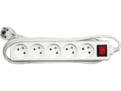 35407 kabel predlzovaci 3m 5 zasuviek vypinac