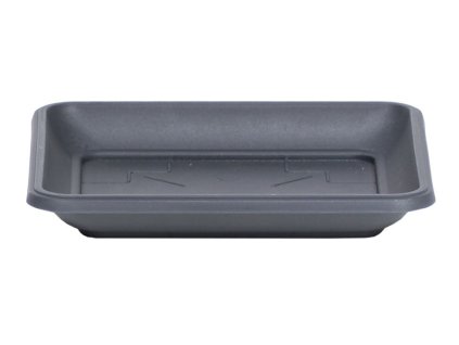32116 1 podlozka pod kvetinac 22x22cm terra pkwt22 s433 antracit plastova