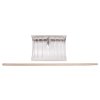6718 1 odhrnovac snehu rozlozeny alu 50x38cm levior