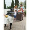 368 2 multifunkcni ulozna skrinka a stolek keter unity storage buffet 70 x 54 x 90 cm hnedy