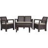 18442 zahradni set keter tarifa lounge set hneda bezova