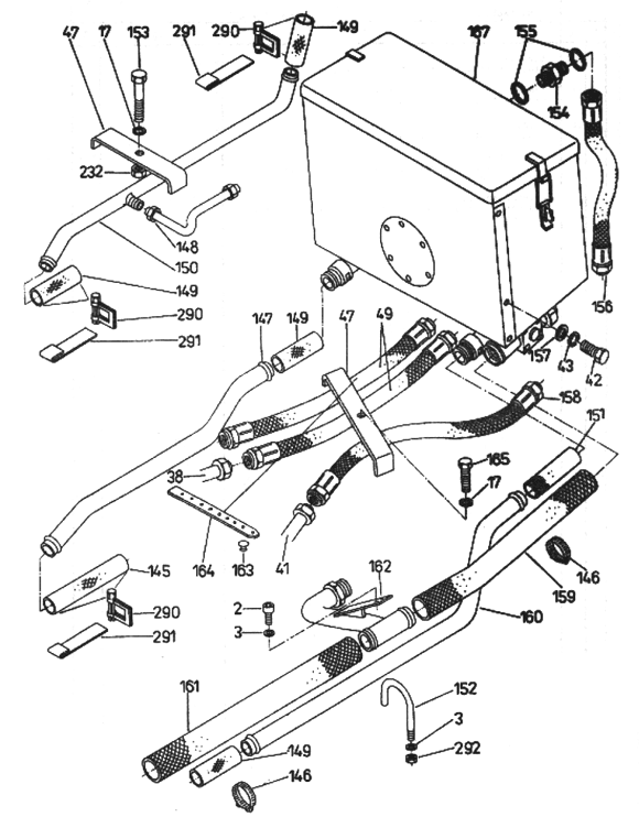 Hydraulický systém – zostava 5007-62-9000, nákres 7 z 10