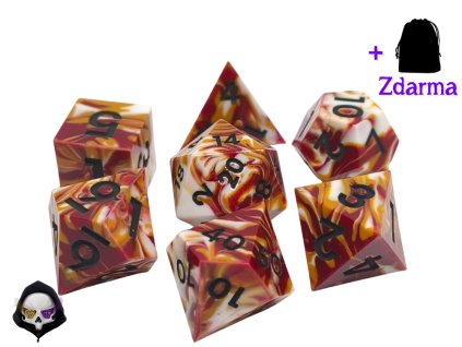 Fire - Sada kostek pro DnD