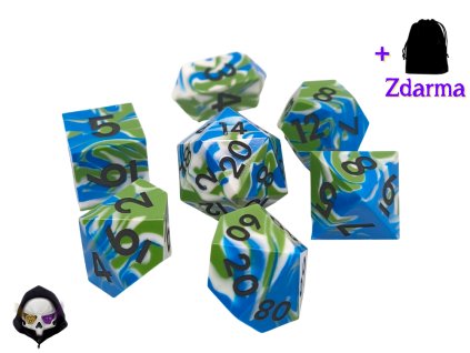 Laguna - Sada kostek pro DnD