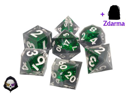 Dioptas mineral - Sada kostek pro DnD