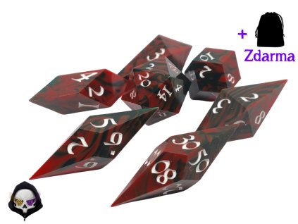 Dark Fire - Sada kostek pro DnD