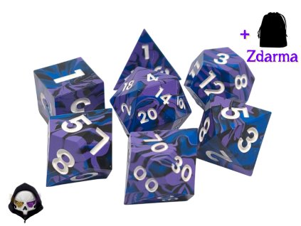 Purple chaos - Sada kostek pro DnD