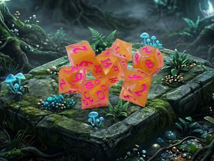 Floating Gold - Sada kostek pro DnD